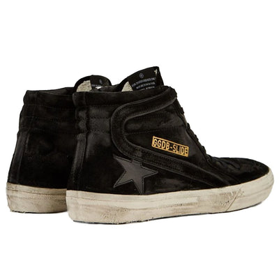 Golden Goose Zwarte Kalfsleren Sneaker