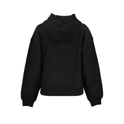 Pull femme en coton noir Calvin Klein