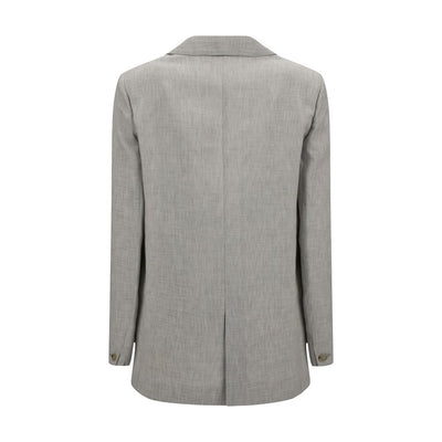 Forte_Forte Fil à fil oversized Blazer
