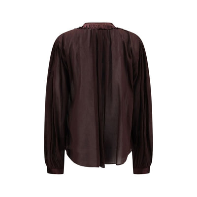 Forte_Forte Shirt with fringed collar