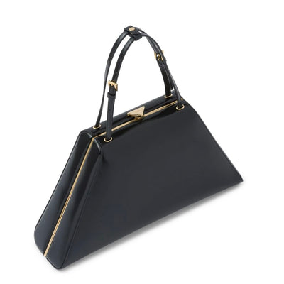 Sac à main Prada en cuir noir
