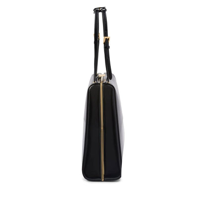 Sac à main Prada en cuir noir