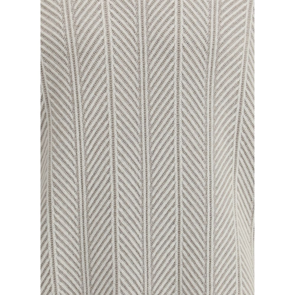 Pull col roulé en cachemire Brunello Cucinelli
