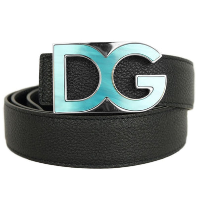 Dolce &amp; Gabbana Zwarte Kalfsleren Damesriem