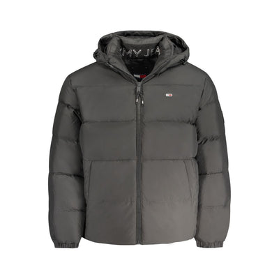 Veste homme Tommy Hilfiger en polyester recyclé noir