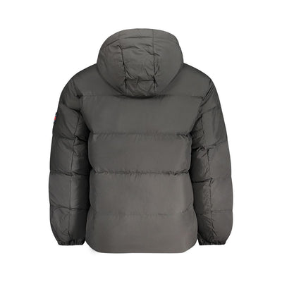 Veste homme Tommy Hilfiger en polyester recyclé noir