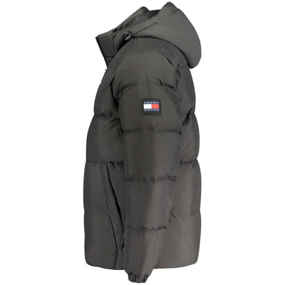 Veste homme Tommy Hilfiger en polyester recyclé noir