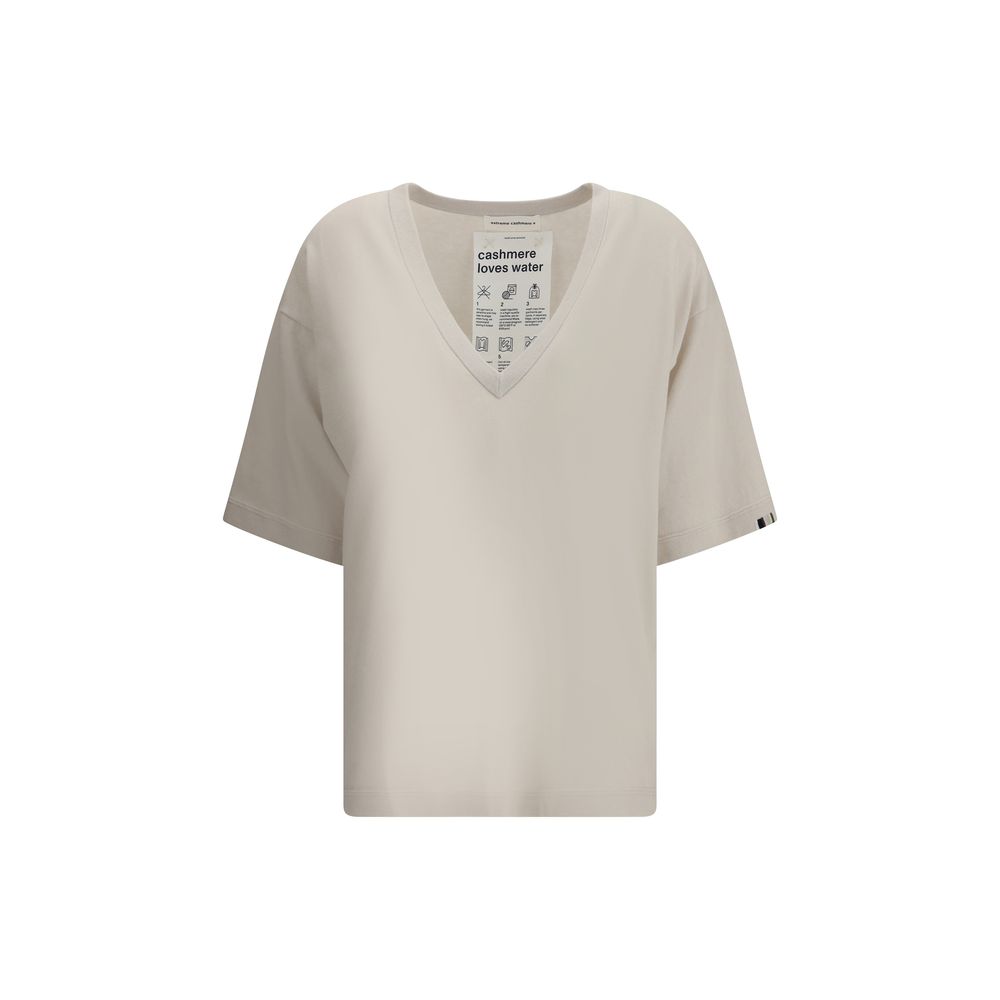 Extreme Cashmere V-hals katoenen top