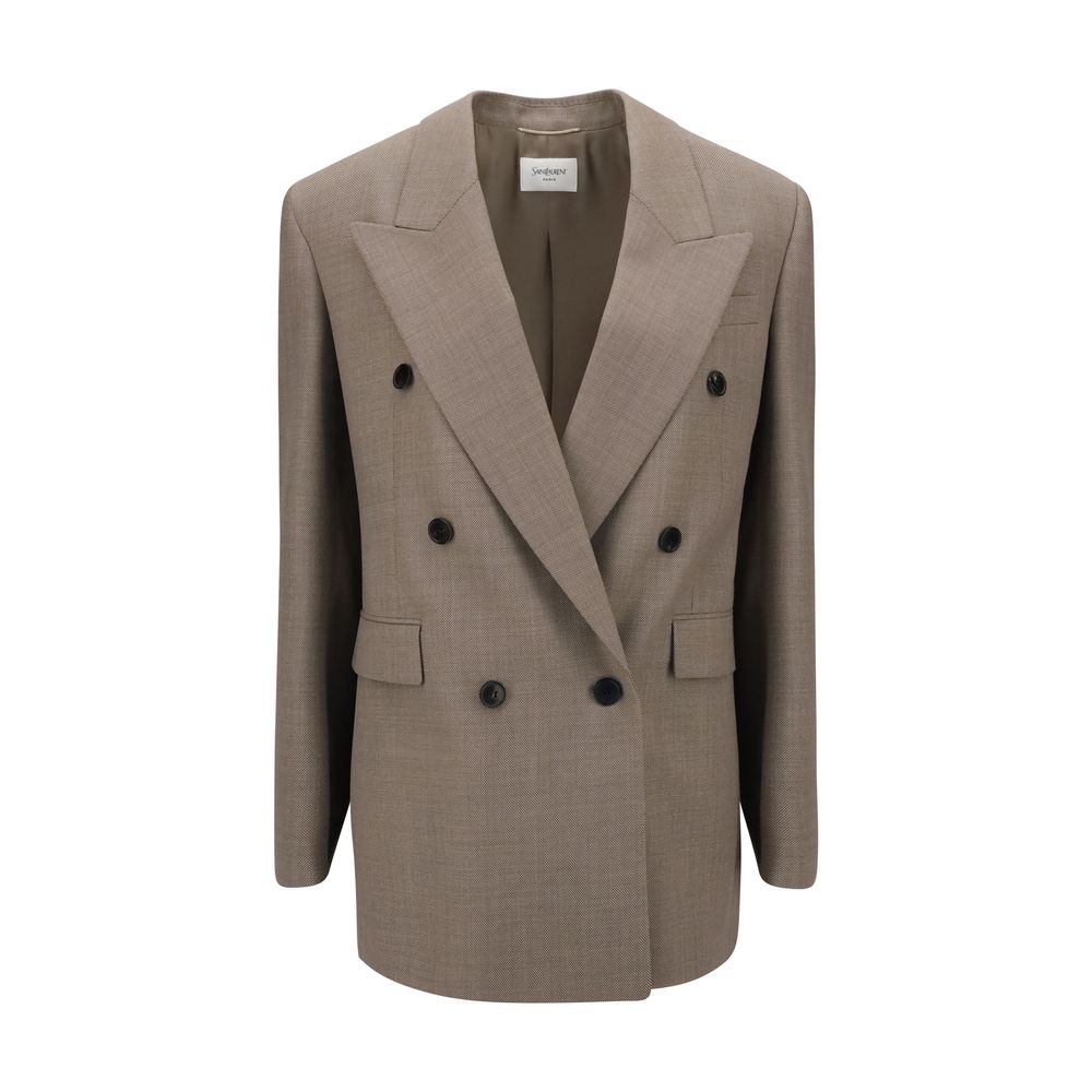 Blazer en laine Saint Laurent