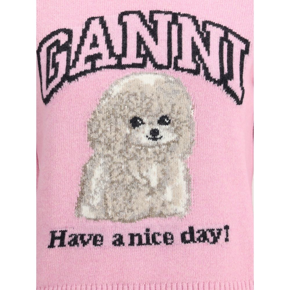 Pull caniche Ganni