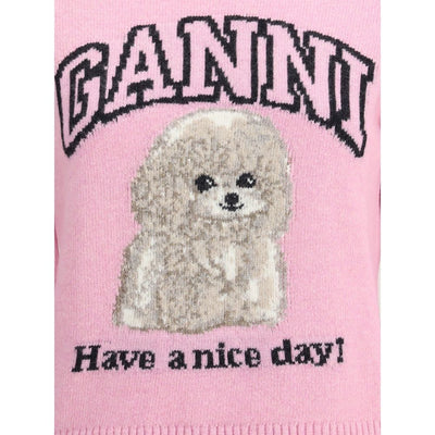 Pull caniche Ganni