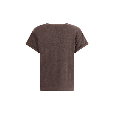 Brunello Cucinelli Lurex-T-shirt