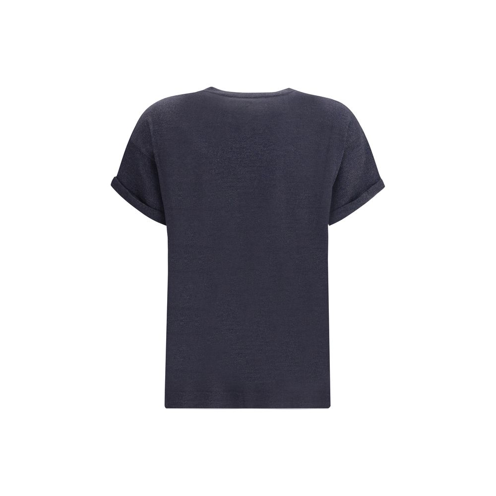 Brunello Cucinelli Lurex-T-shirt