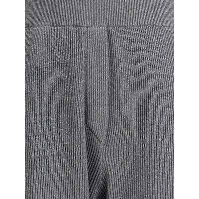 Pantalon côtelé en lurex Brunello Cucinelli