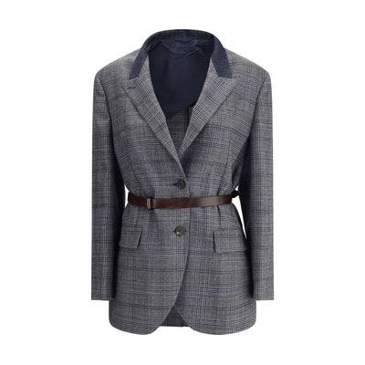 Blazer Brunello Cucinelli motif Prince de Galles
