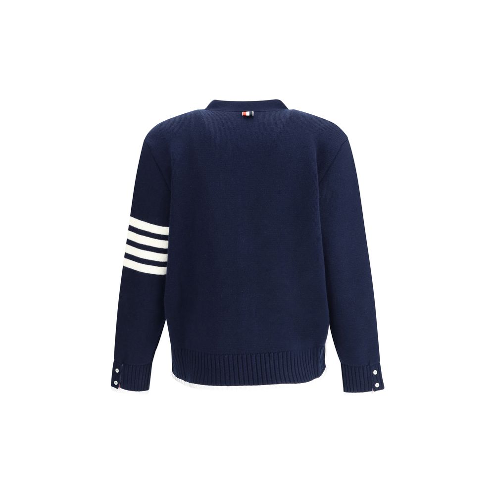 Cardigan en laine mérinos Thom Browne