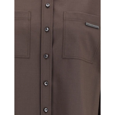 Brunello Cucinelli Wool Shirt