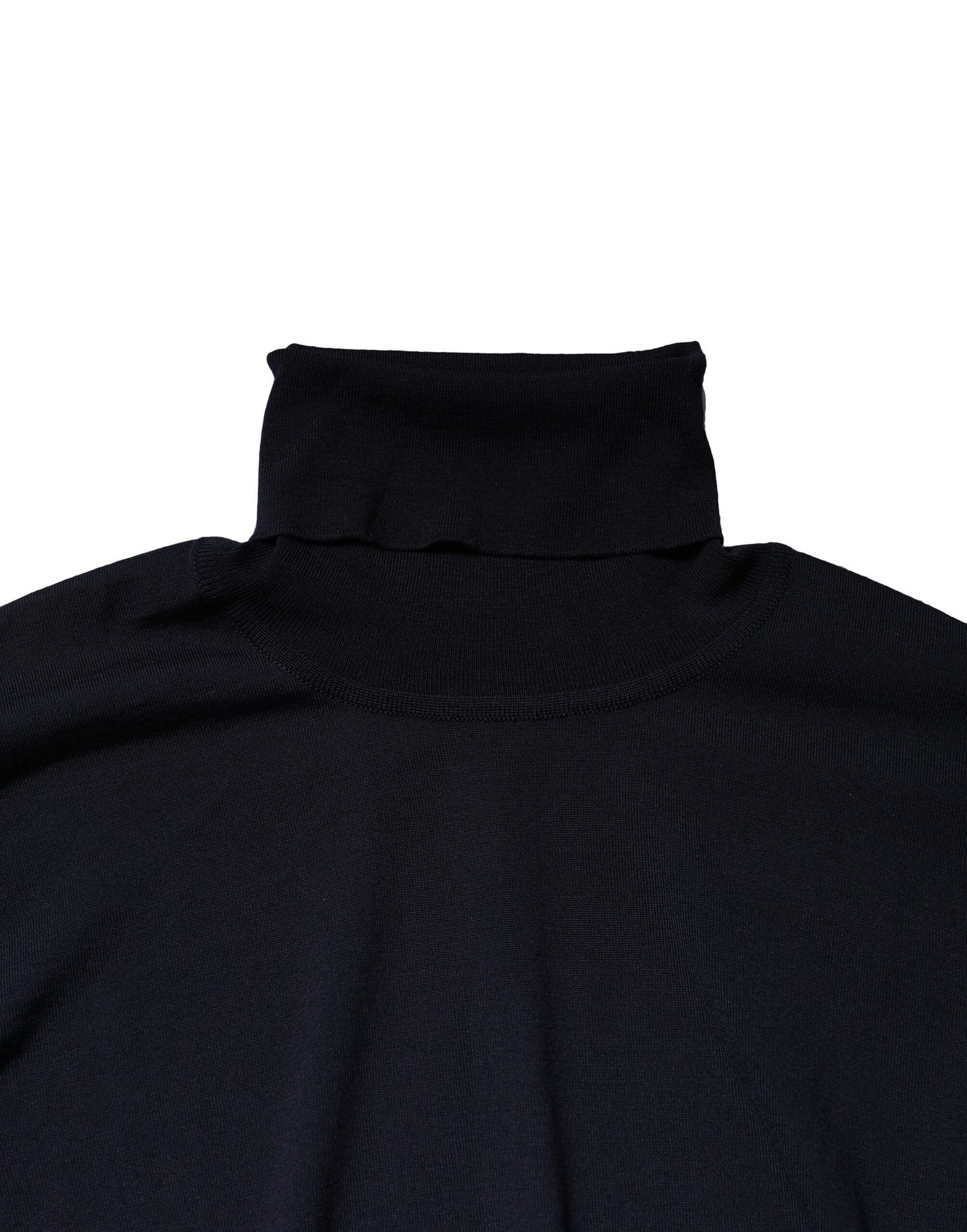 Pull à col roulé bleu à manches longues Dolce &amp; Gabbana