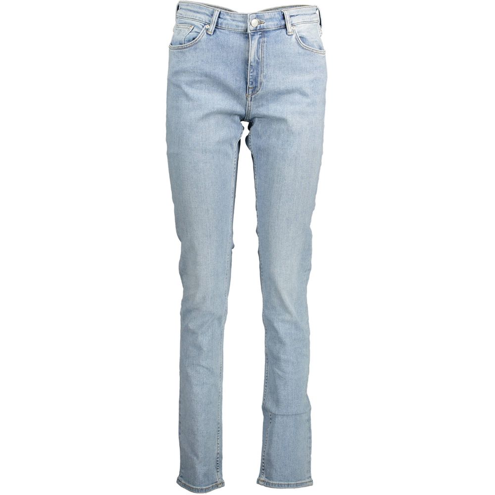 Gant lichtblauwe katoenen damesjeans