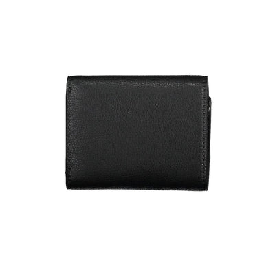 Calvin Klein Zwarte Polyester Dames Portemonnee