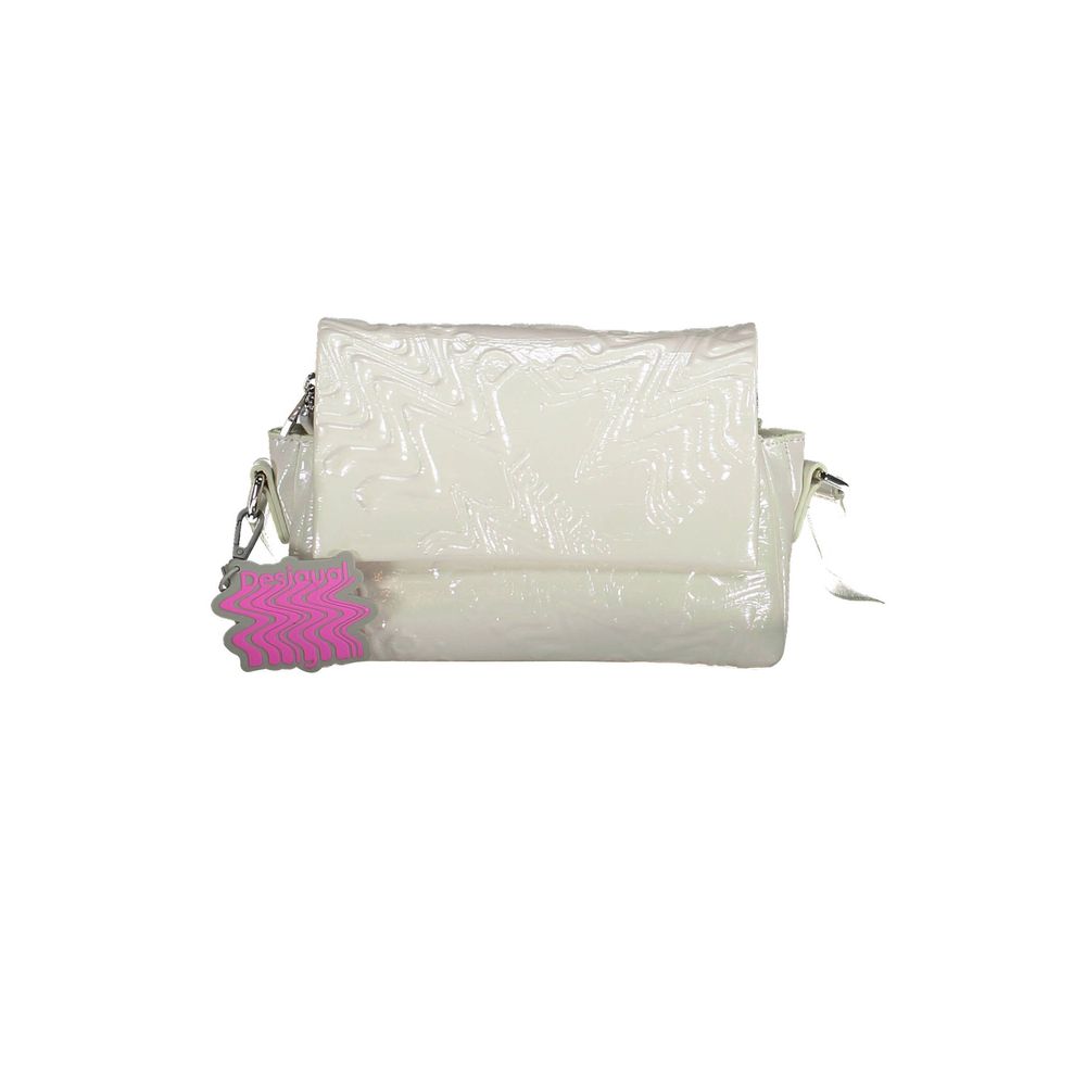 Desigual Witte Polyethyleen Dames Handtas