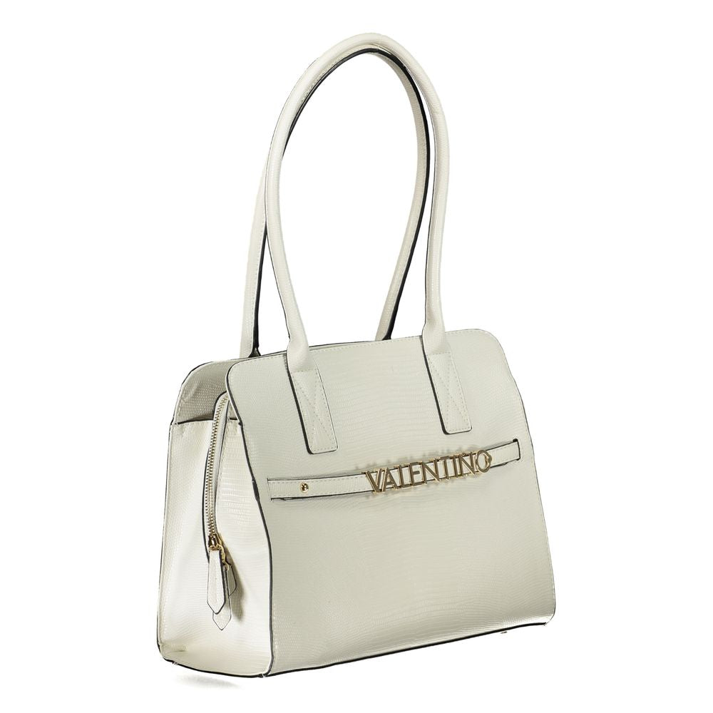 Mario Valentino Witte Polyethyleen Handtas