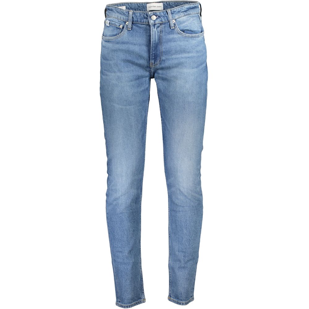 Calvin Klein Blauwe Katoenen Herenjeans