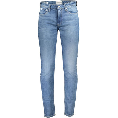 Calvin Klein Blauwe Katoenen Herenjeans