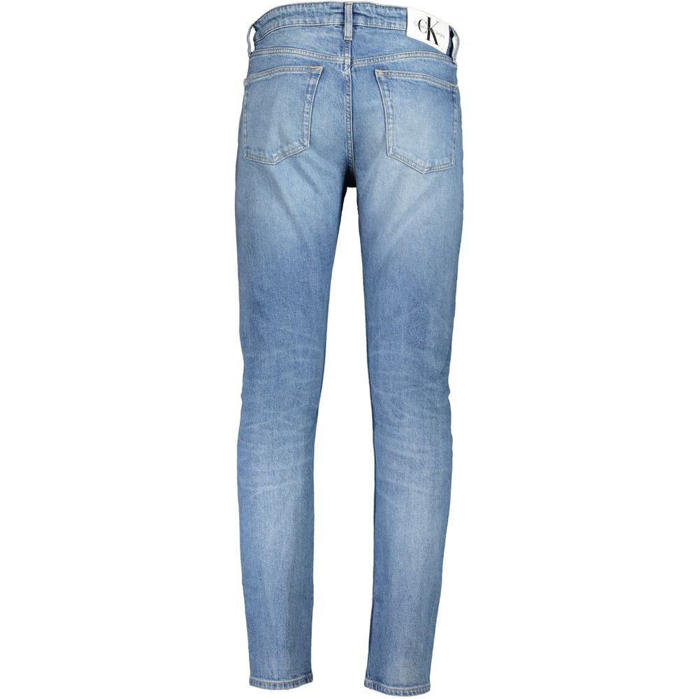 Calvin Klein Blauwe Katoenen Herenjeans