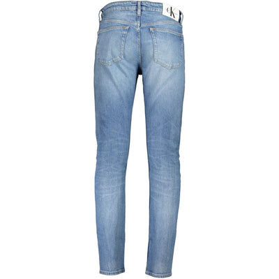Calvin Klein Blauwe Katoenen Herenjeans