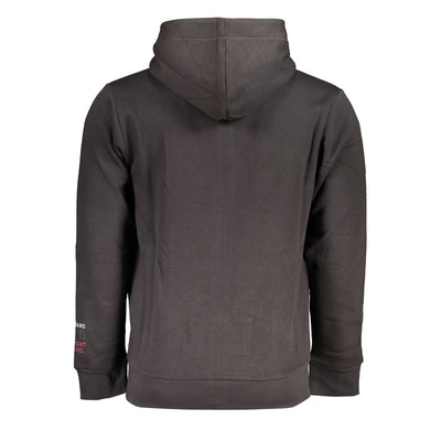 Pull homme en coton marron US Grand Polo
