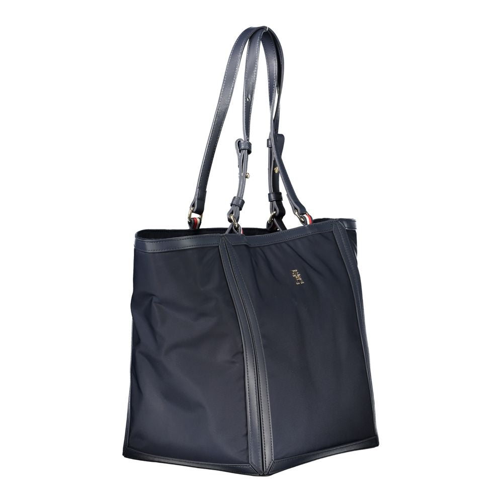 Tommy Hilfiger blauwe polyester handtas