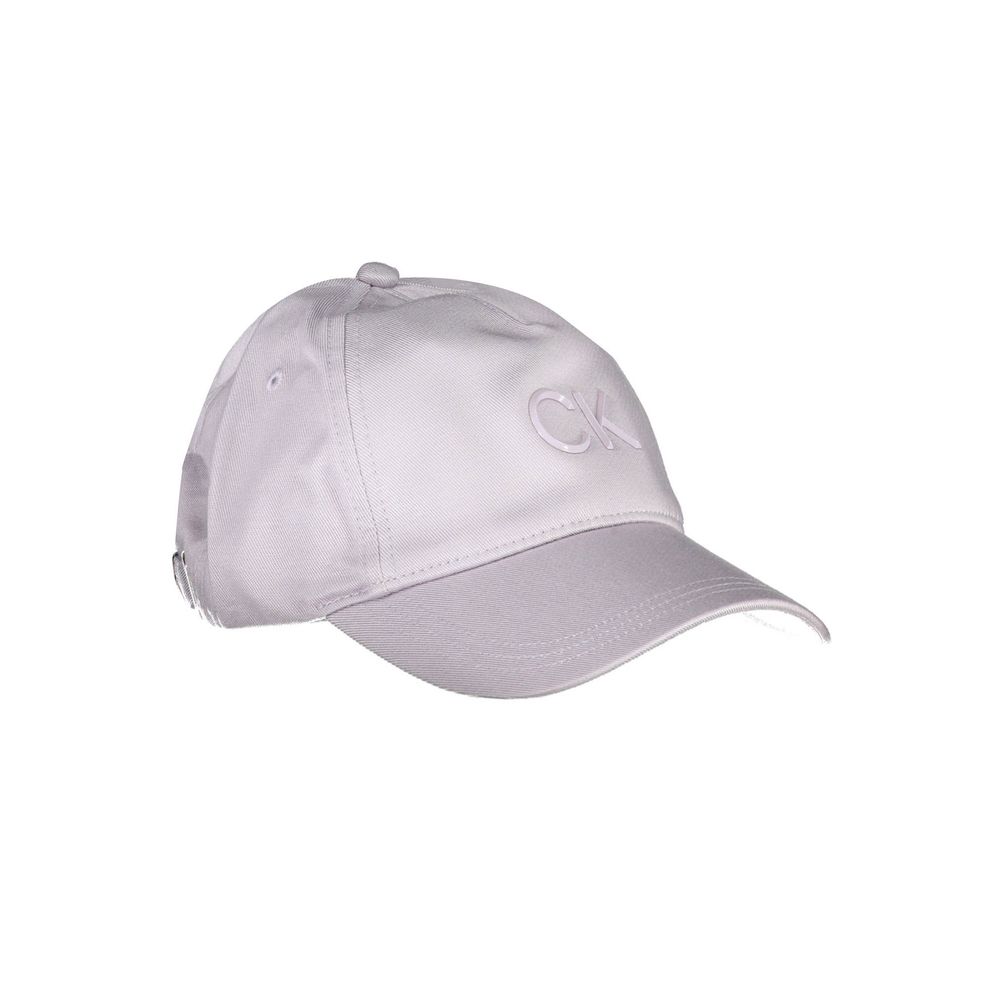 Calvin Klein paarse katoenen dameshoed