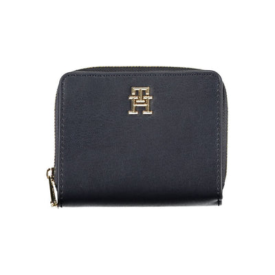 Tommy Hilfiger Strakke Blauwe Polyethyleen Portemonnee