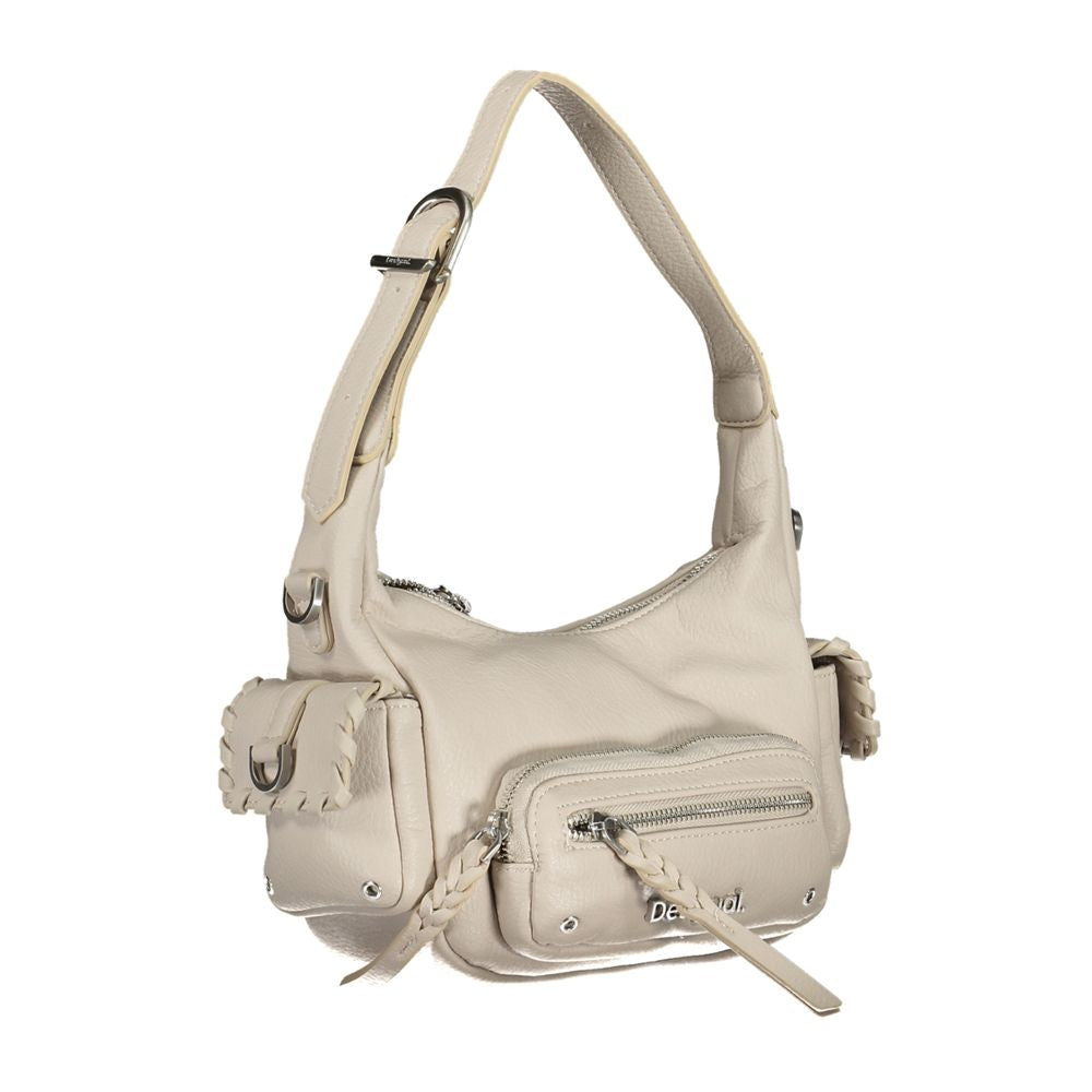 Desigual Witte Polyethyleen Handtas