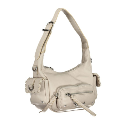 Desigual Witte Polyethyleen Handtas