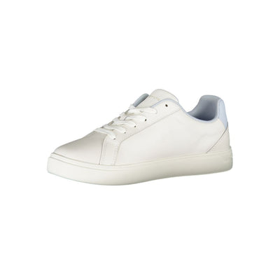 Tommy Hilfiger witte polyester sneaker