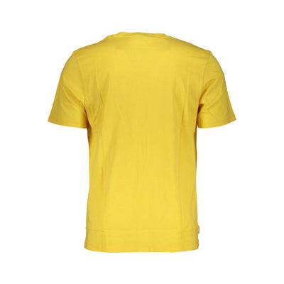 T-shirt en coton jaune Timberland