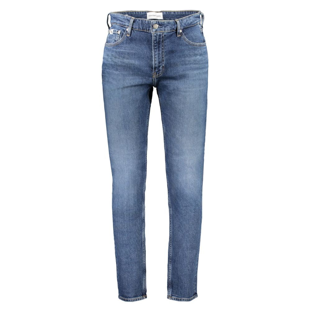 Calvin Klein Blauwe Katoenen Herenjeans