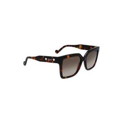 Liu Jo Brown Acetate Women Sunglass