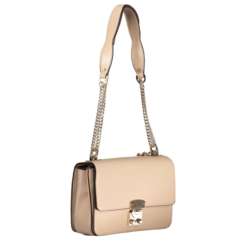 Guess Jeans Beige Polyethyleen Handtas