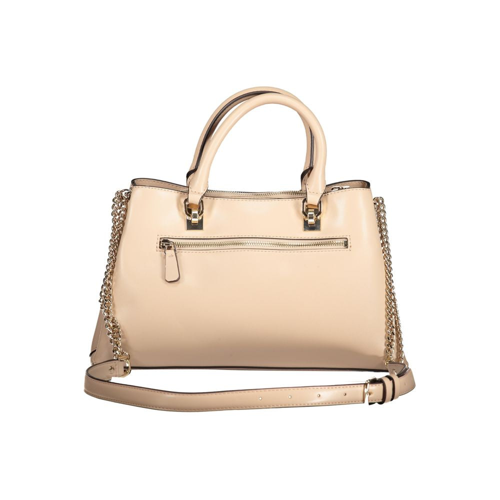Guess Jeans Beige Polyethyleen Handtas