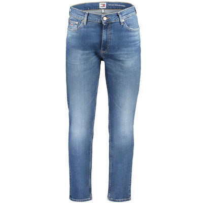 Tommy Hilfiger blauwe katoenen herenjeans