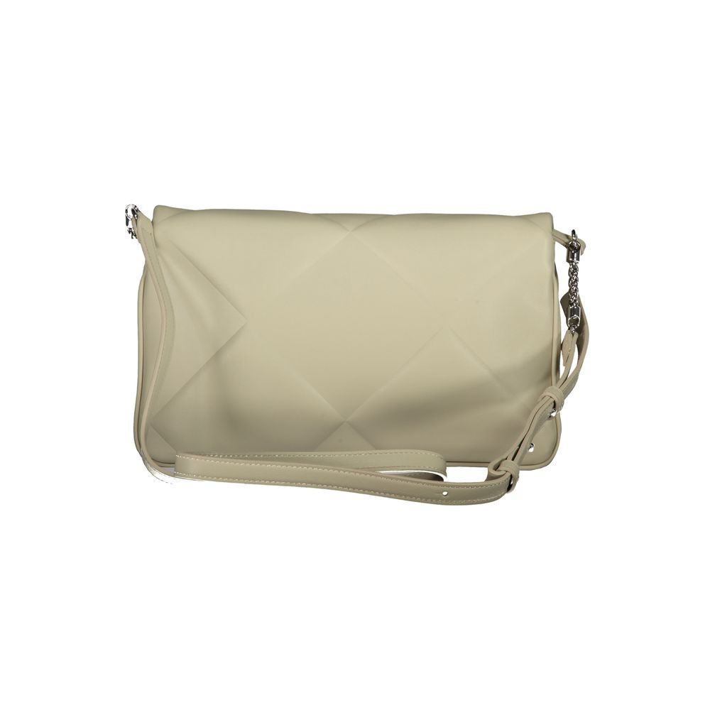 Calvin Klein beige katoenen handtas