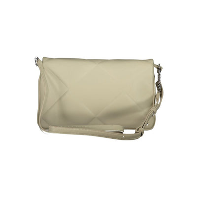 Calvin Klein beige katoenen handtas