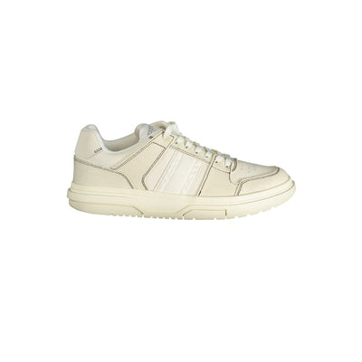 Tommy Hilfiger witte polyester sneaker