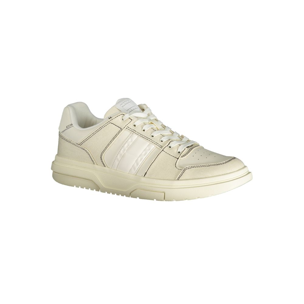 Tommy Hilfiger witte polyester sneaker