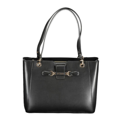 Guess Jeans Zwarte Polyethyleen Handtas