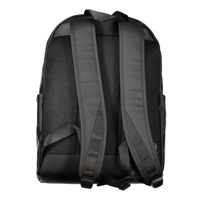 Sac à dos en polyester noir Tommy Hilfiger