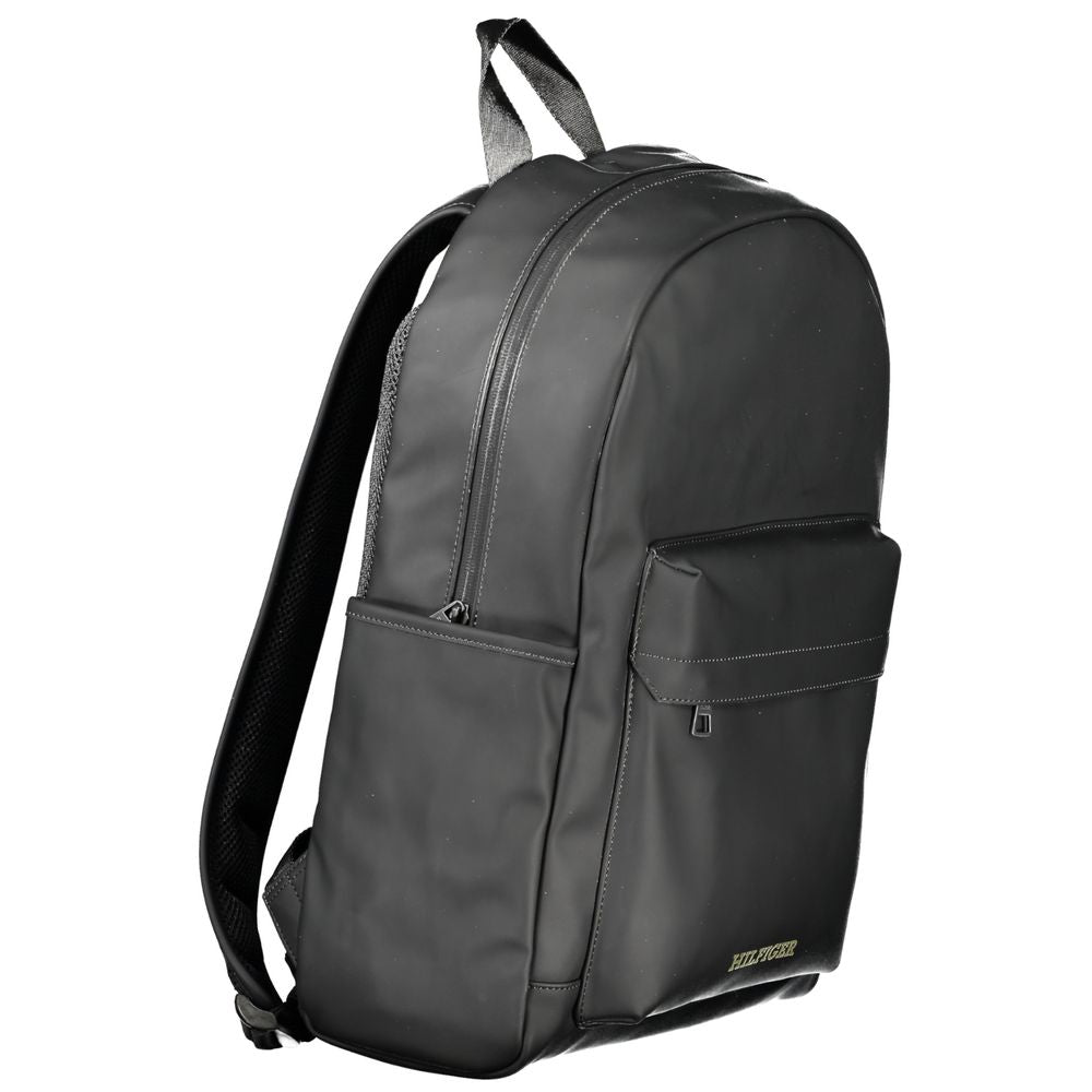 Sac à dos en polyester noir Tommy Hilfiger